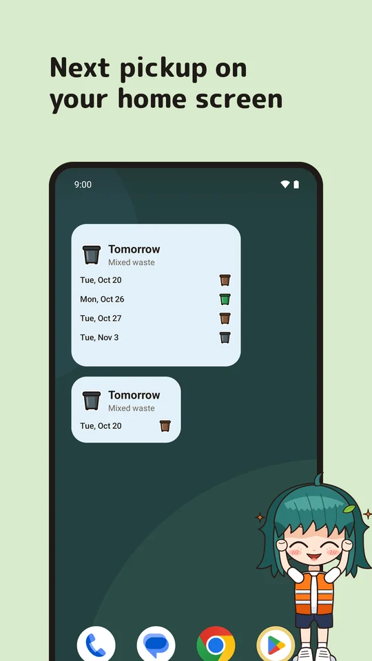 Home screen widget