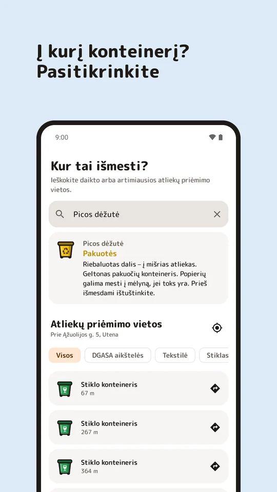 Rūšiavimo gidas